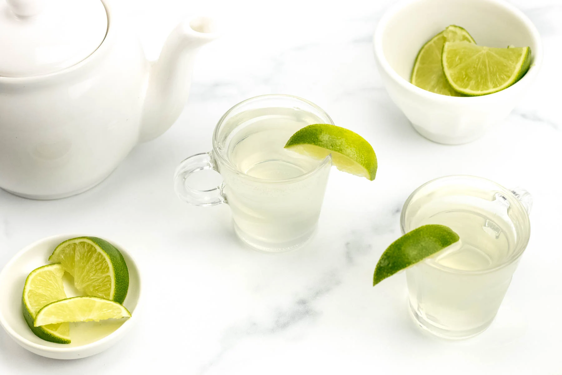 white tea shot